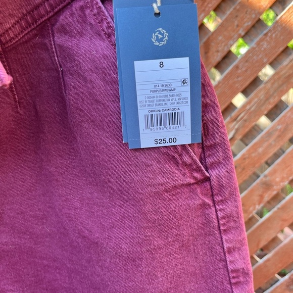 🔴Universal Thread Purple Jean Shorts Distressed Style🔴‎ - Picture 3 of 3